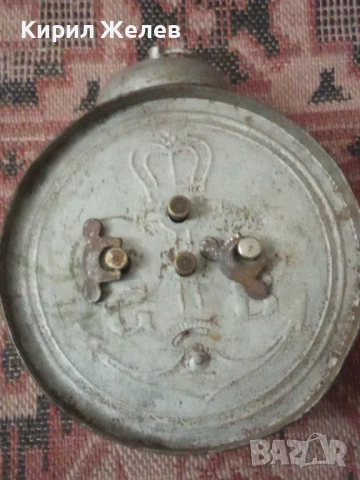 Будилник стар рядък 53648, снимка 3 - Колекции - 53420711