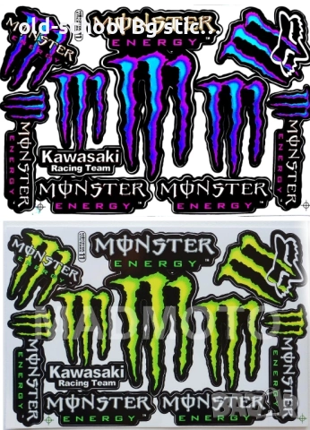 Стикери {MONSTER} Облепване , снимка 8 - Аксесоари и консумативи - 46864363
