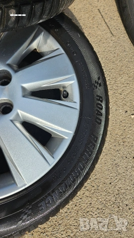 Алуминиеви джанти Opel + гуми Riken 205/55/16 94W XL DOT21, снимка 10 - Гуми и джанти - 53706777