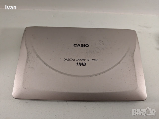 Vintage дигитален дневник Casio SF-7990 1MB памет, снимка 3 - Друга електроника - 53842657