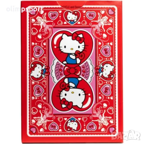 карти за игра BICYCLE HELLO KITTY нови  , снимка 2 - Карти за игра - 49540309