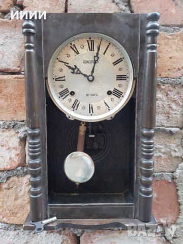 Стенен часовник месечен 