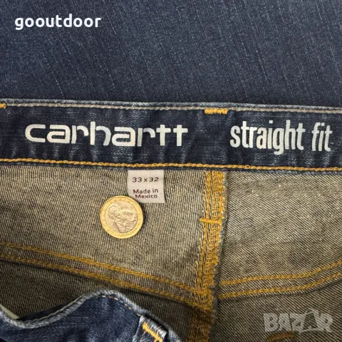Carhartt Rugged Flex® Stright Fit Tapered Leg Jeans Size 33, снимка 5 - Дънки - 50436277