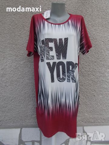 3XL /4XL Нова блуза  Miss nommy, снимка 3 - Туники - 46709926