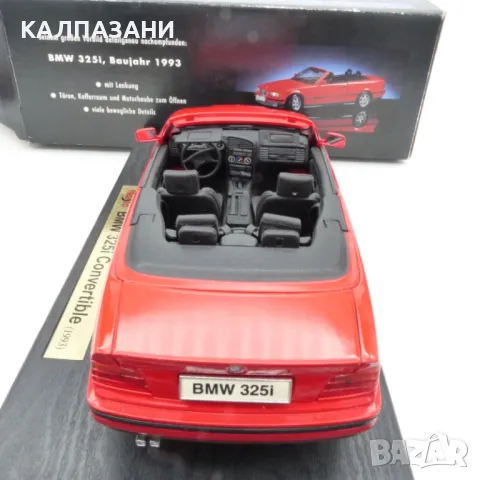 Tchibo / Maisto 1:18 45399 BMW 325i Cabrio, снимка 4 - Коли, камиони, мотори, писти - 49360180