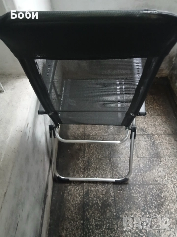Алуминиев сгъваем стал,шезлонг, снимка 6 - Други стоки за дома - 52670702