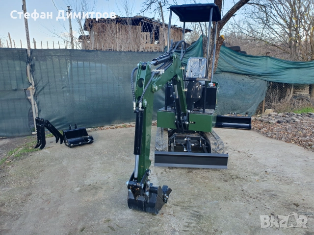 Мини Багер Müller E1.0, снимка 4 - Селскостопанска техника - 52799114