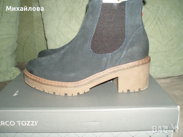Боти M.Tocci естествена кожа Нови с кутия!