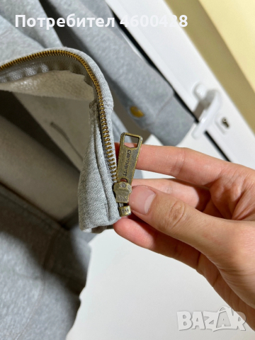 Мъжки суичър с цип и качулка Carhartt Chase Hooded (оригинал размер XL, снимка 11 - Суичъри - 53344071