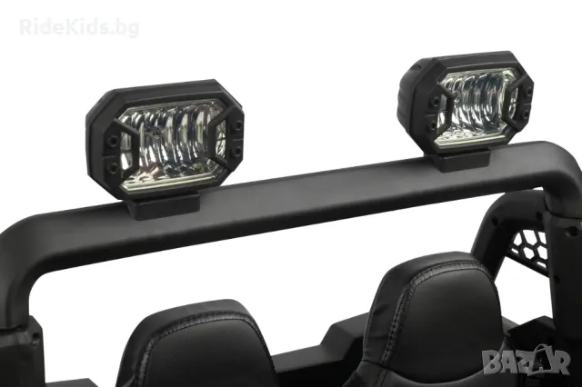 Офроуд акумулаторен автомобил BLAZE, Бял– 4x4, до 35кг., с дистанционно и LED, снимка 13 - Детски велосипеди, триколки и коли - 50099562