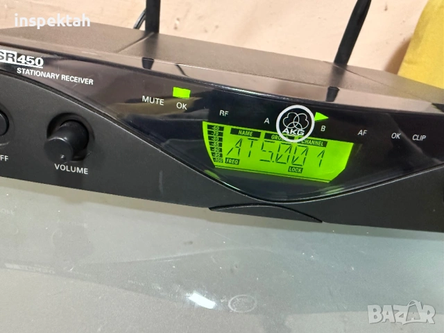 AKG SR450 безжична систрма, снимка 2 - Микрофони - 53719990
