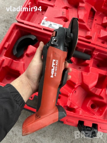 Hilti AG 125-A22 безчетков ъглошлайф, снимка 2 - Ъглошлайфи - 53221850