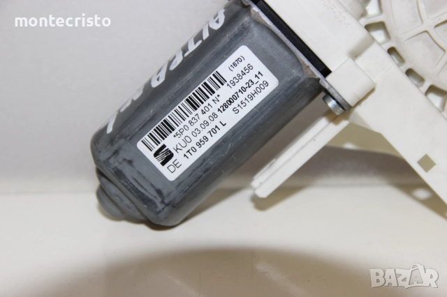 Моторче стъклоповдигач предна лява врата Seat Altea (2005-2015г.) 1T0959701L / 1T0 959 701 L, снимка 2 - Части - 52015501