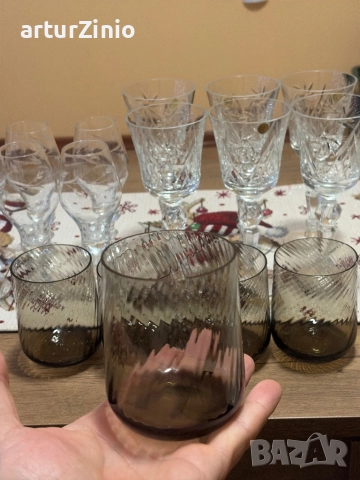 Кристални сервизи, снимка 10 - Чаши - 52939731