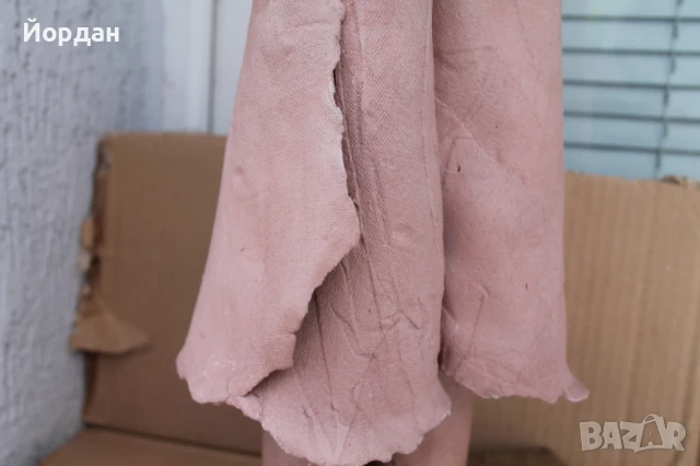 Стара европейска скулптура от метал, снимка 3 - Други ценни предмети - 50897086