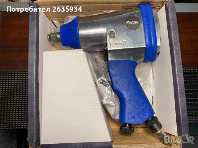 Пневматичен гайковерт Rapter, снимка 2 - Винтоверти - 54033850