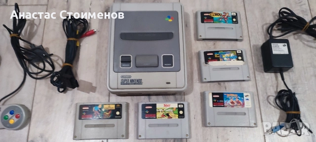 Nintendo SNES , снимка 3 - Nintendo конзоли - 53811347