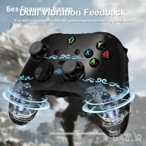 Нов джойстик Жичен гейм контролер за Xbox One Series X|S PC с жак 3.5 мм, снимка 4 - Аксесоари - 53827349