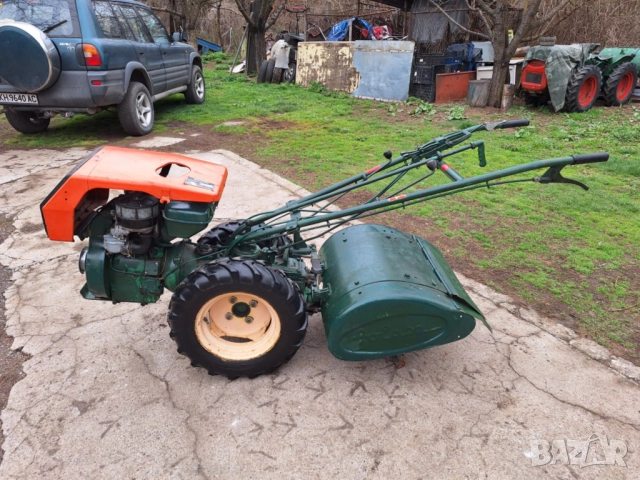 Мотоблок 4х4 с дифер.ремарке 13к.с. Lombardini, снимка 16 - Селскостопанска техника - 52638702