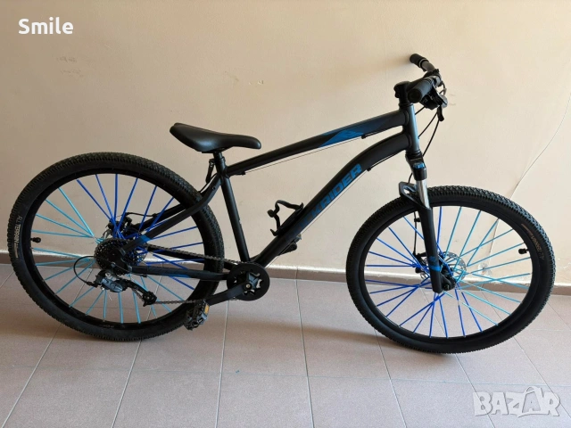 Велосипед Rockrider st120 black blue