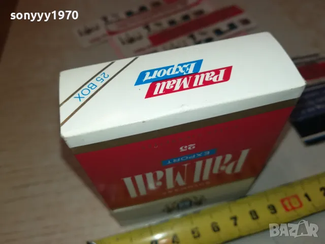 PALL MALL-КОЛЕКЦИОНЕРСКА КУТИЯ ОТ ЦИГАРИ 0612241524, снимка 13 - Колекции - 48250040