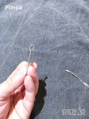 Сребърно синджирче с висулка , снимка 3 - Колиета, медальони, синджири - 53558465