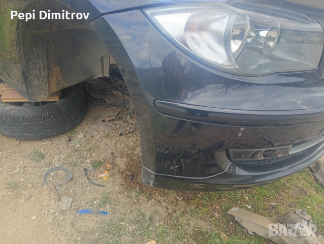 Предна броня за BMW 1 Series E87 (11.2003 - 01.2013), снимка 2 - Части - 54232571