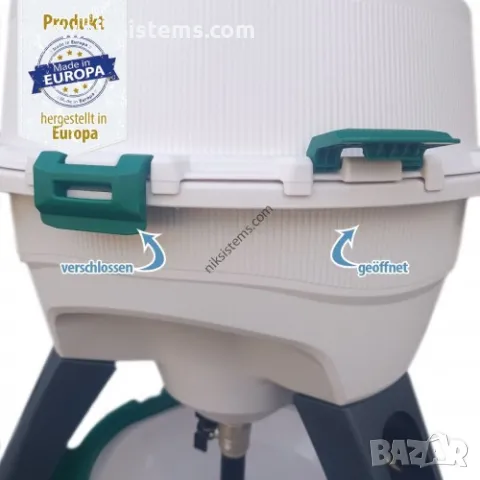 Поилка за Птици 25 литра с Крака - OPTIMUS - Арт. №: 11628, снимка 3 - За селскостопански - 49994348