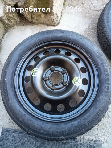 Резервна гума БМВ 17" 5х120 BMW 5x120 Бандажна гуми БМВ Е60 Е90 Е61