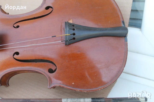 Стара цигулка, снимка 6 - Струнни инструменти - 50565629