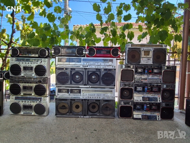 boombox Sharp, Hitachi, Sanyo, Lasonic 