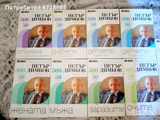 Рецептите на Петър Димков – книги от 4 до 14, снимка 6 - Специализирана литература - 53421118