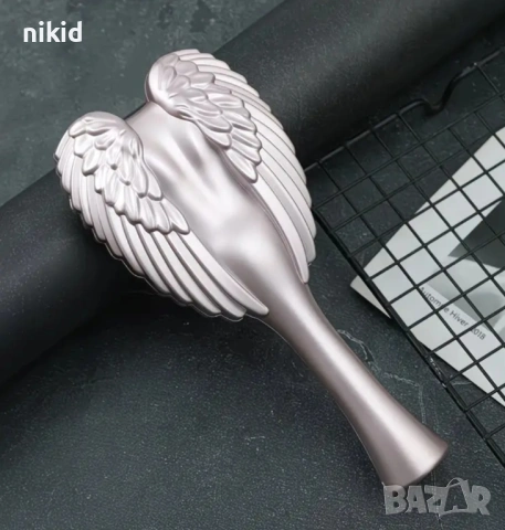 Четка за разресване и разплитане на коса Tangle Angel Ангелскки крила, снимка 8 - Аксесоари за коса - 43045774