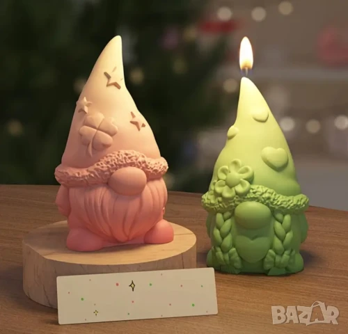 Молдове комплект 2 броя гномчета момиче и момче , снимка 5 - Форми - 50322790