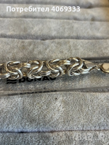 Сребърен ланец 105гр проба 925, снимка 2 - Колиета, медальони, синджири - 54247011