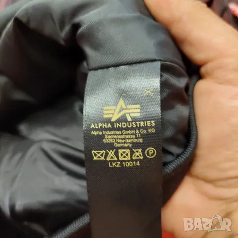 ALPHA INDUSTRIES леко бомбър яке , унисекс модел - размер S-M , снимка 7 - Якета - 47412163