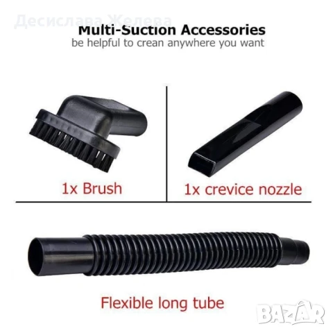 Мощна преносима автомобилна прахосмукачка за кола, снимка 5 - Прахосмукачки - 51071442