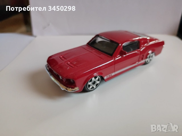 Метална количка Форд Мустанг GT, снимка 4 - Детски колички - 53928785