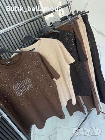 Ново пролетни екипи Мио с камъчета, снимка 4 - Спортни екипи - 53743676