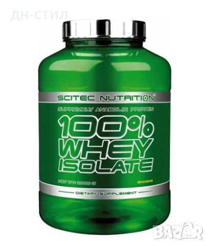 Протеин SCITEC 100% Whey Isolate 2кг, снимка 1 - Хранителни добавки - 45011106
