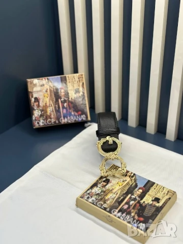 колан от естествена кожа в кутия dolce gabbana 