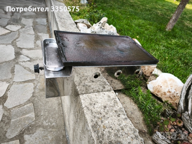 продавам газова скара инокс