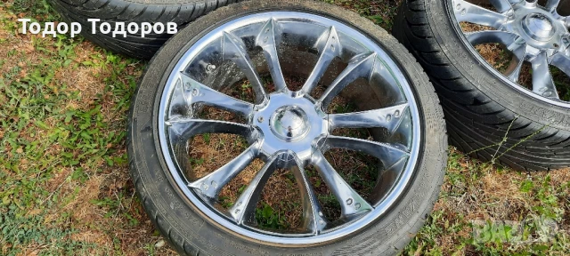 Джанти KAIZER 20 цола с гуми 5Х135 ЕТ20, снимка 2 - Гуми и джанти - 50965997