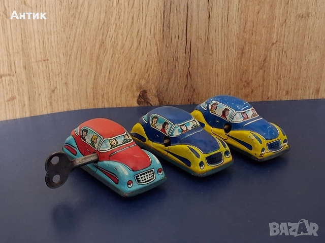 Лот Стари Метални Механични Играчки от Соца, снимка 10 - Колекции - 52749952