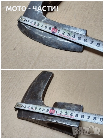 Стара Кована Брадва / 1,5кг. / НОМЕР 8., снимка 6 - Антикварни и старинни предмети - 52179042