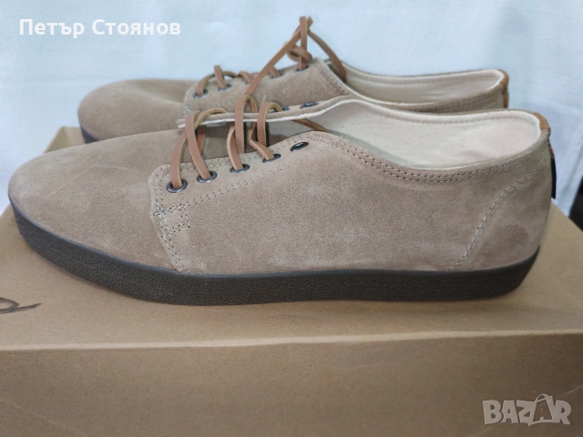 Мъжки елегантни обувки от естествен велур POMPEII №44