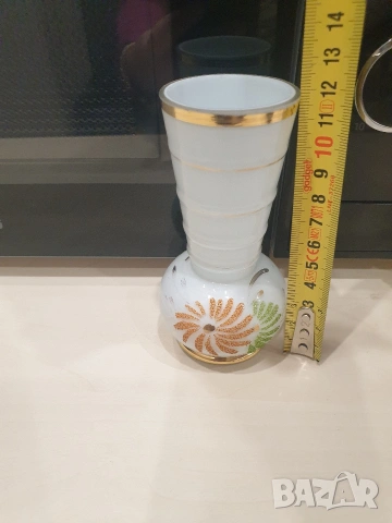 Стъклена ваза/вазичка, снимка 7 - Вази - 53817547