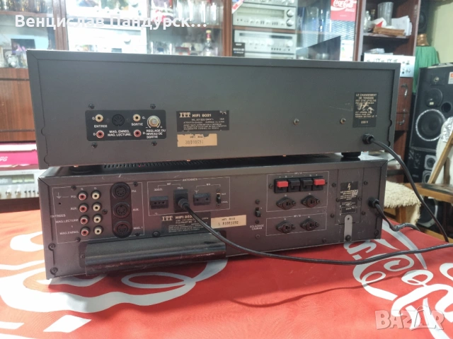 ITT Schaub-Lorenz (ITT HiFi 8033 Ampli-Tuner +ITT HiFi 8021 ДЕК), снимка 10 - Ресийвъри, усилватели, смесителни пултове - 54196760