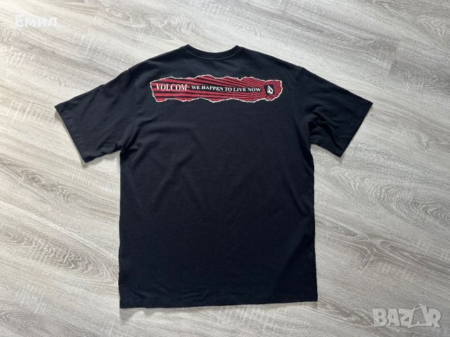 Мъжка тениска Volcom Live Now T-Shirt, Размер XL, снимка 4 - Тениски - 46196779