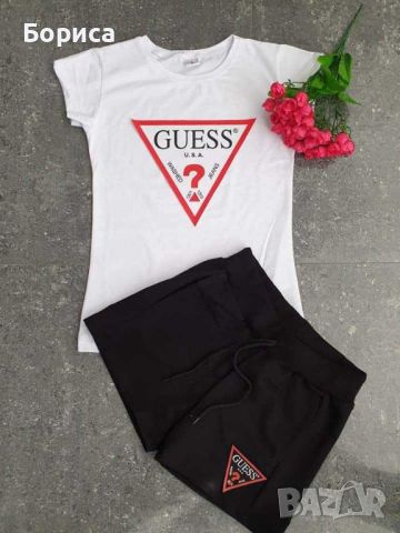 НОВИ МОДЕЛИ ДАМСКИ ЛЕТНИ КОМПЛЕКТИ GUESS, NIKE , снимка 8 - Спортни екипи - 45333090